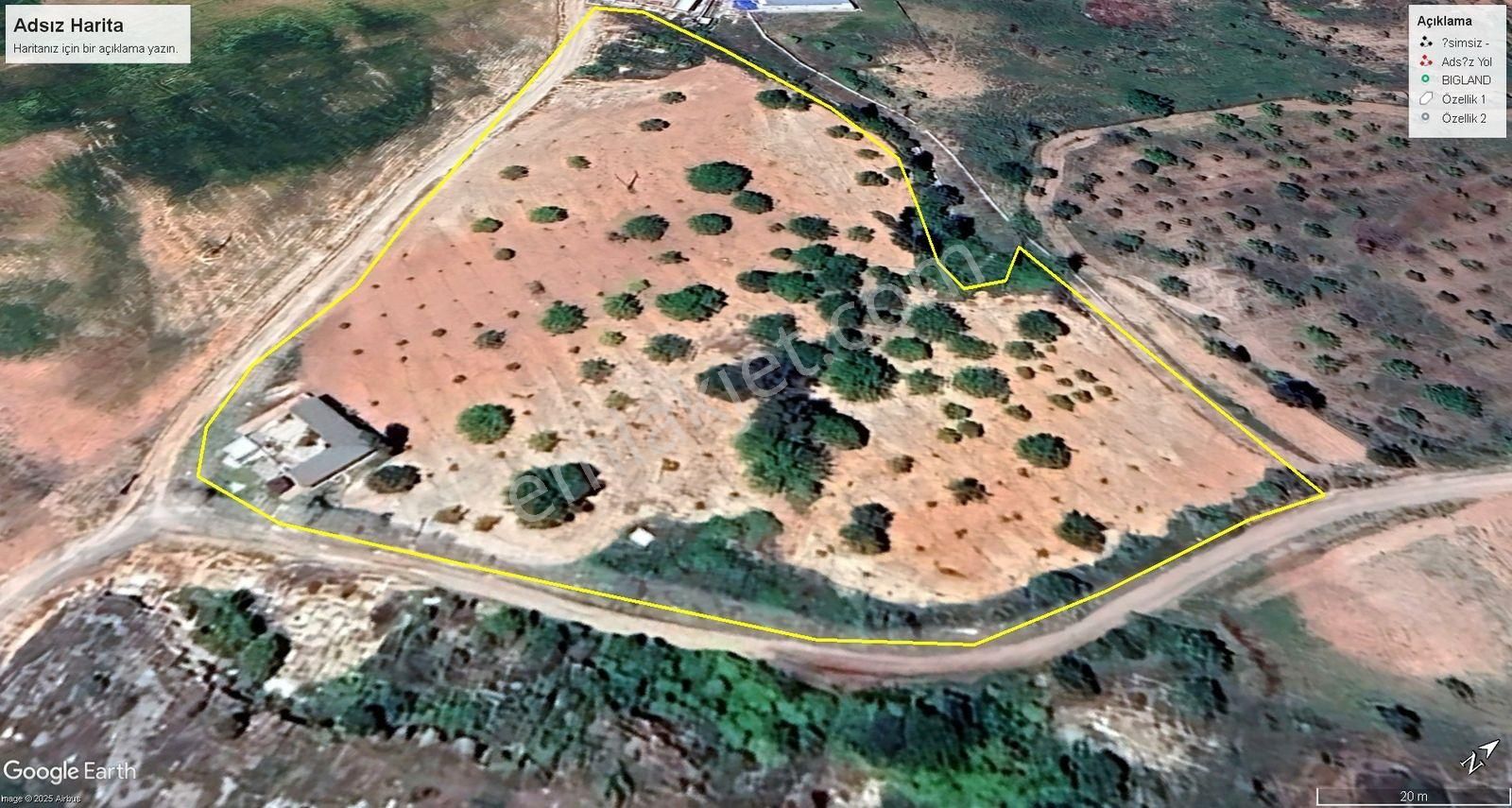 Aktif Den Çakal Da Yuksek Konumda 15,123 M2 Satılık Bag Evi - Görsel 2