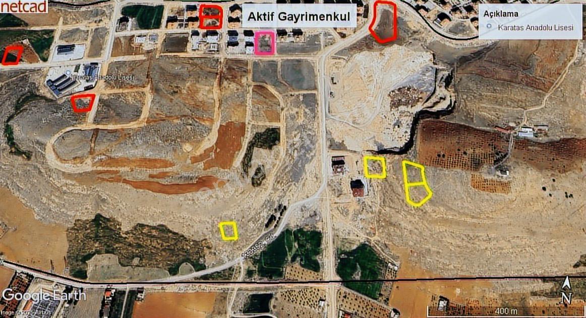 Aktif'den Yüksek Konumda Satılık Villa Arsası.. - Görsel 20