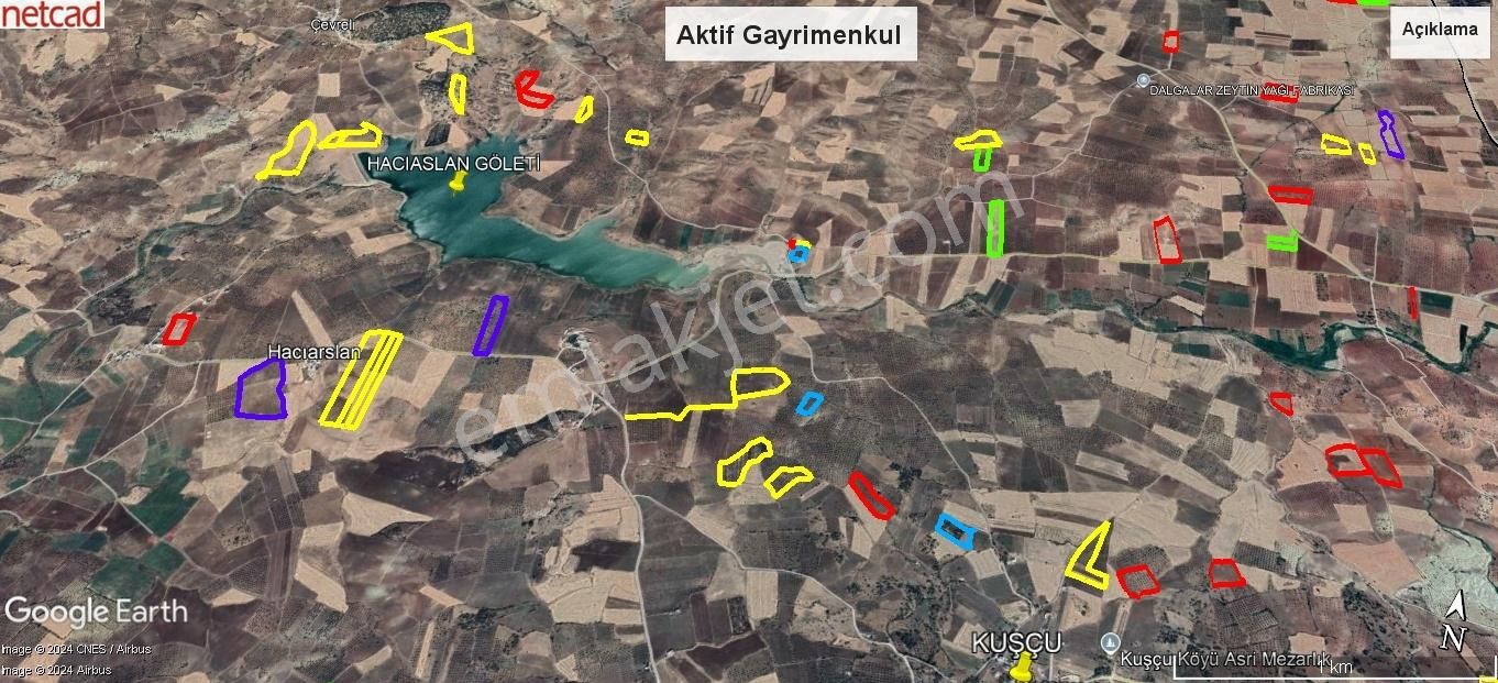 Aktif'den Mükemmel Manzaraya Sahip Satılık Bakımlı Arazi. - Görsel 27