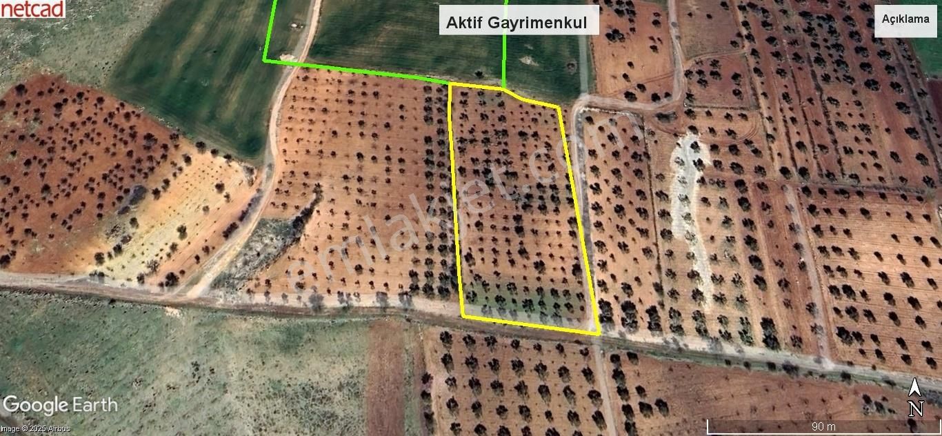 Aktif'den Zirvede Bakımlı Satılık Arazi...