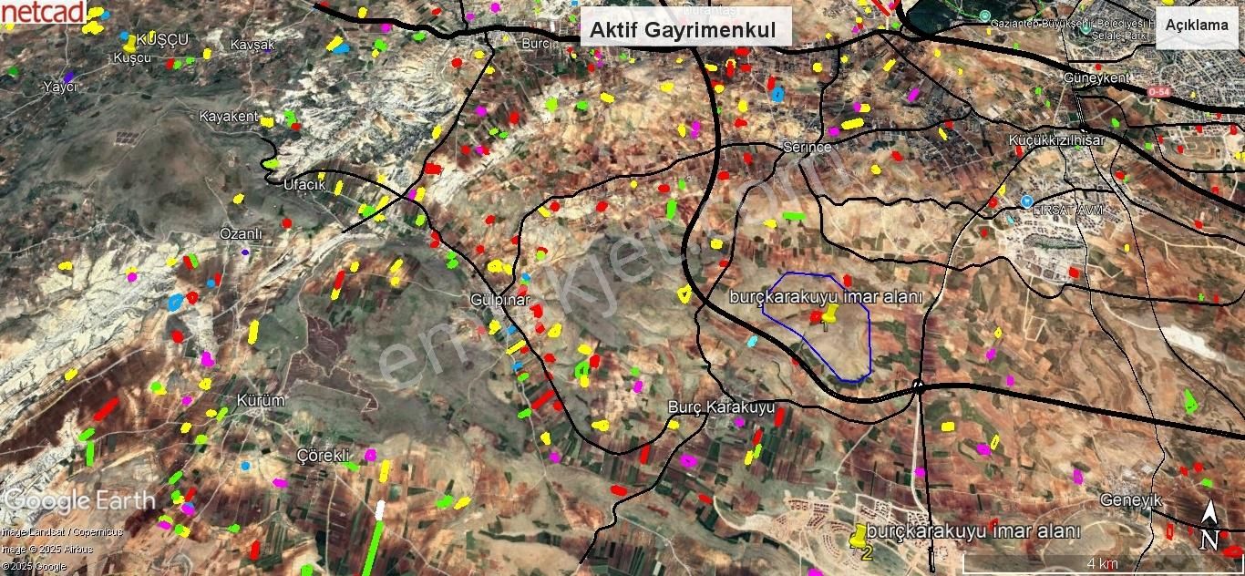 Aktif'den Zirvede Bakımlı Satılık Arazi... - Görsel 19