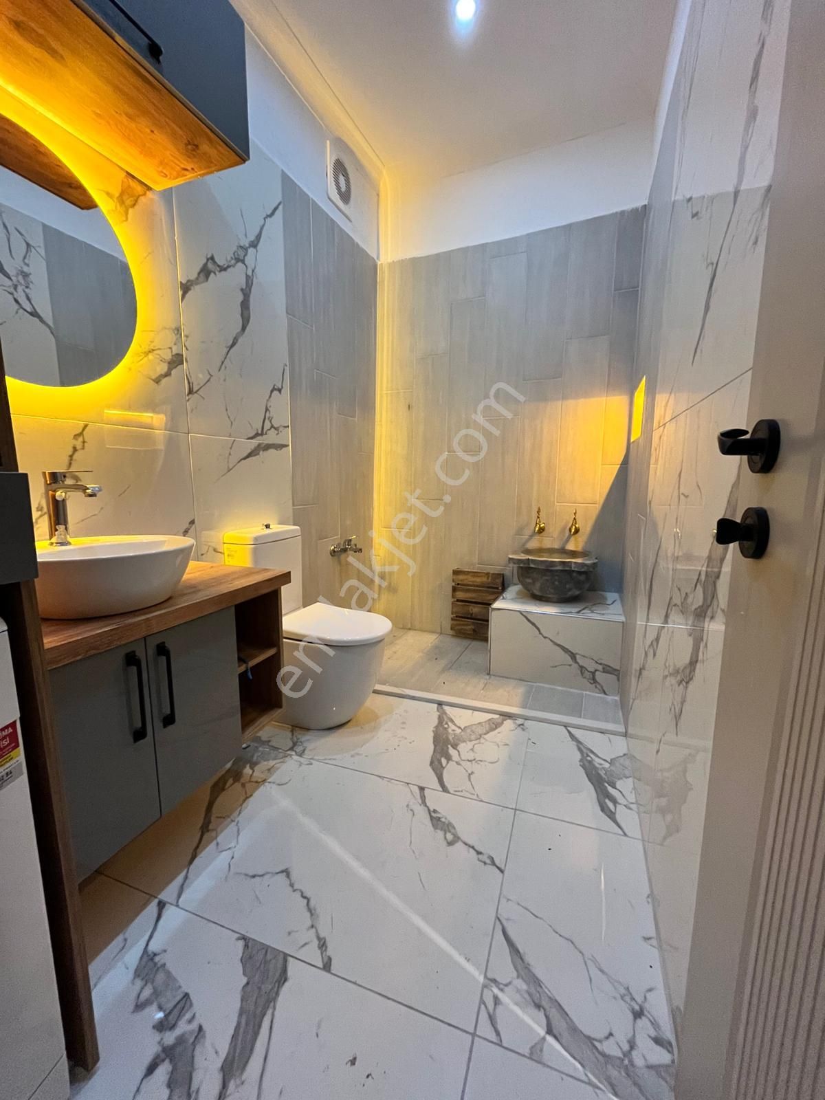 Edremit Kızılkeçili De Satılık 1+1 Özel Tasarım Full Eşyalı Köy Evi - Görsel 13