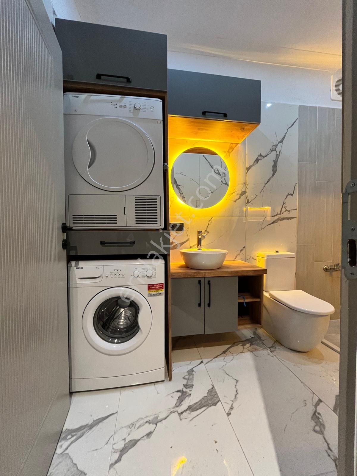 Edremit Kızılkeçili De Satılık 1+1 Özel Tasarım Full Eşyalı Köy Evi - Görsel 16