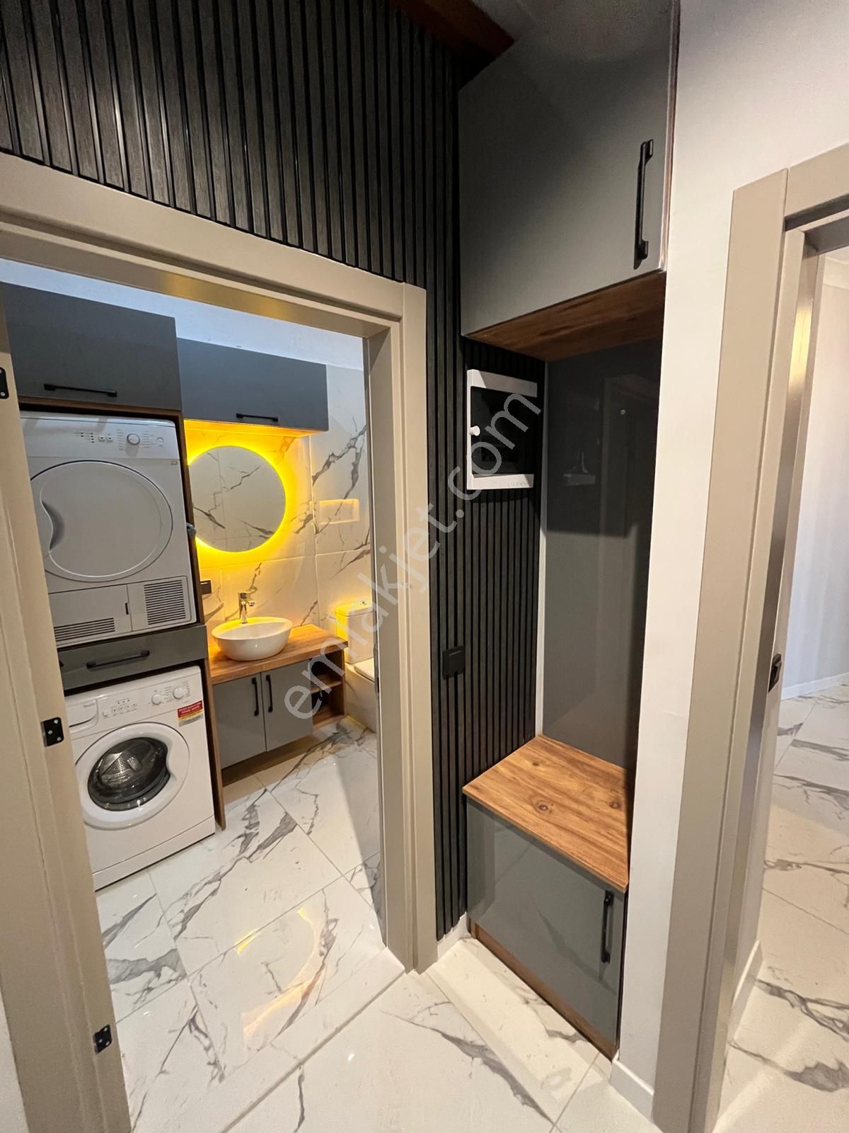 Edremit Kızılkeçili De Satılık 1+1 Özel Tasarım Full Eşyalı Köy Evi - Görsel 12