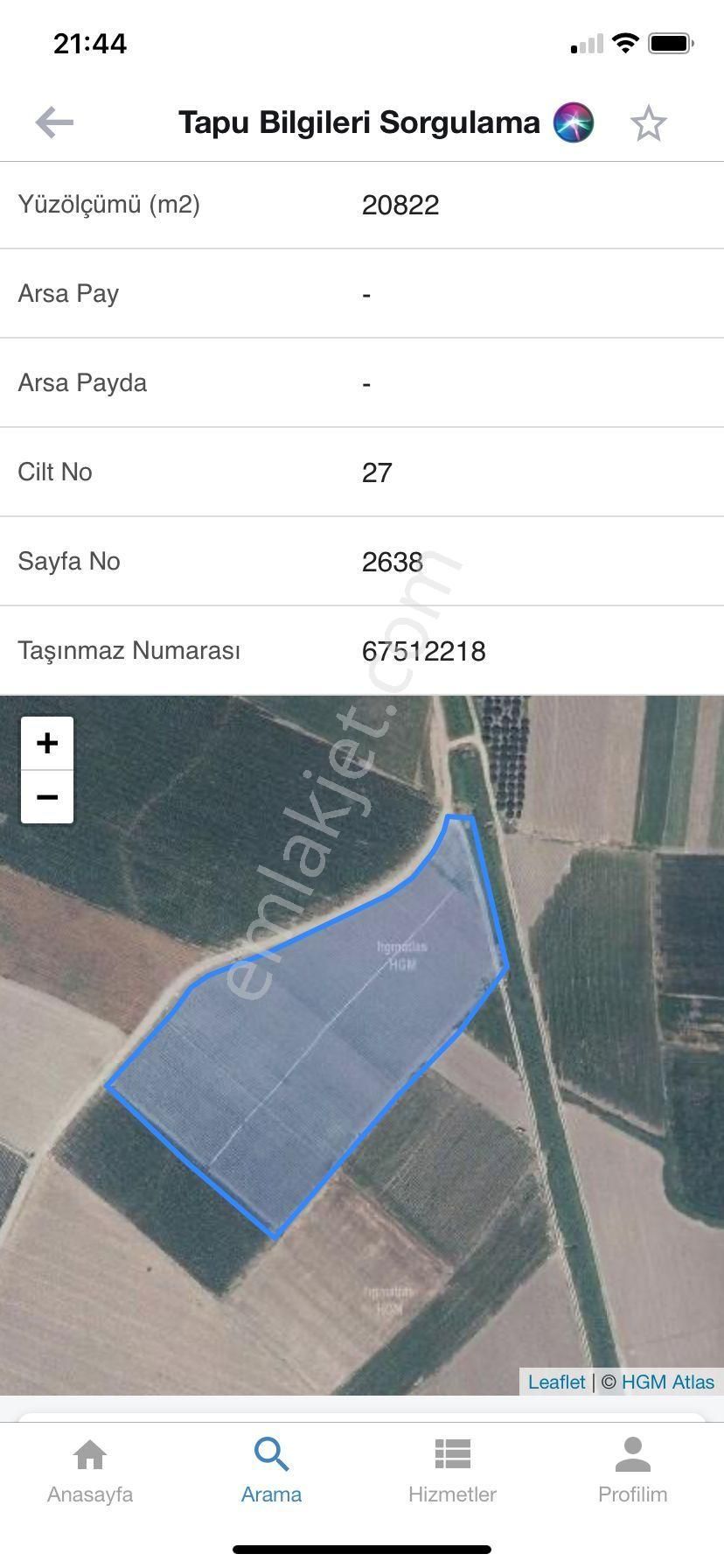 Satılık Tarla
