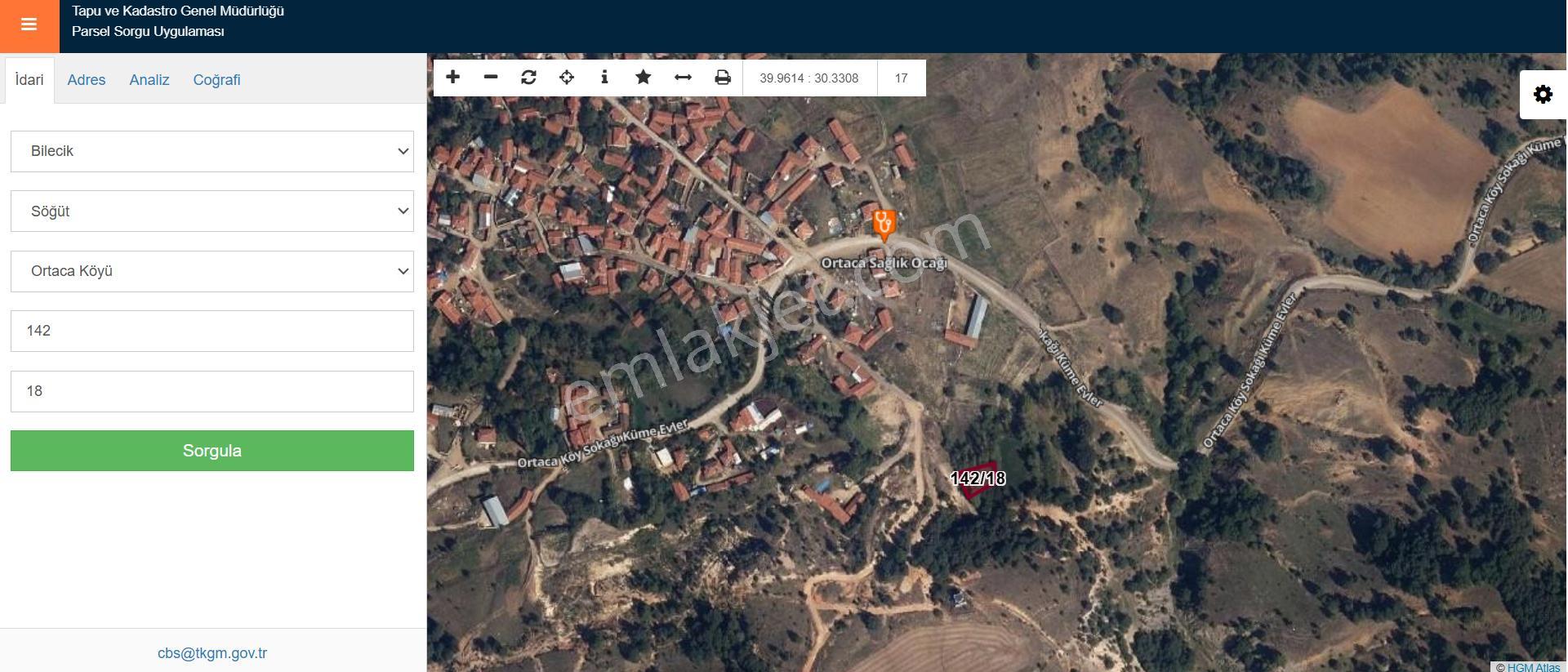 Sevgim'den Bilecik Ortaca'da Kelepir Satılık Tarlalar - Görsel 16