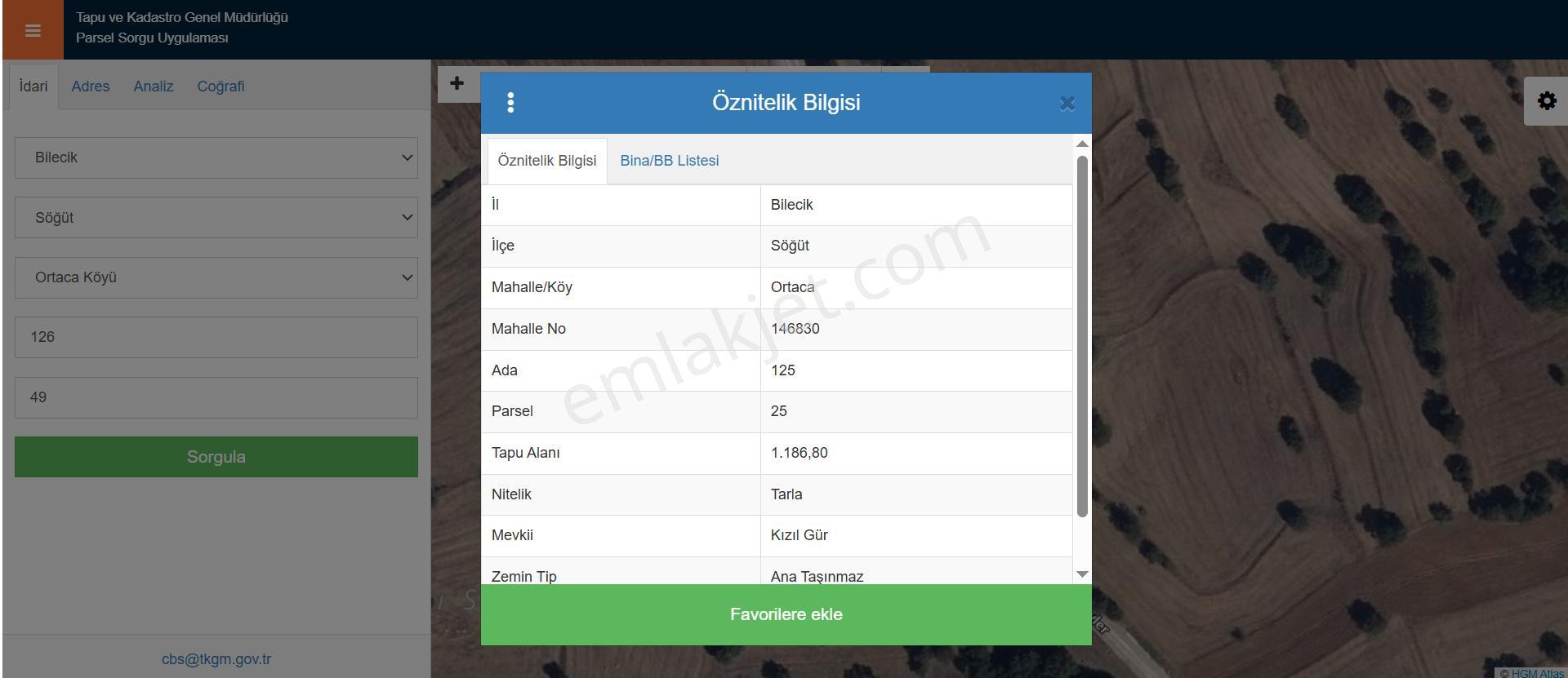Sevgim'den Bilecik Ortaca'da Kelepir Satılık Tarlalar - Görsel 15