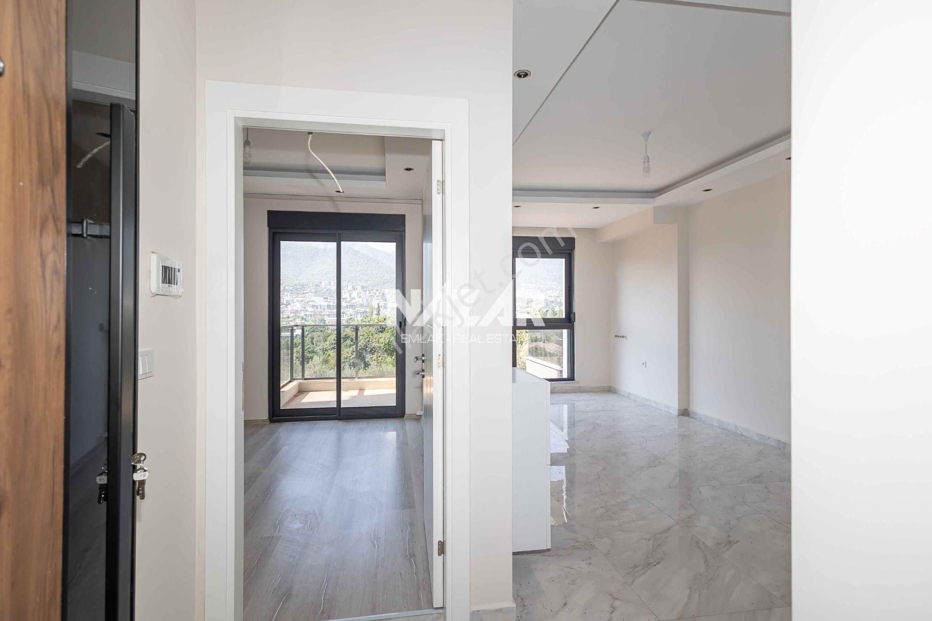 Alanya Oba’da Kiralık 1+1 Yeni Daire - Görsel 14
