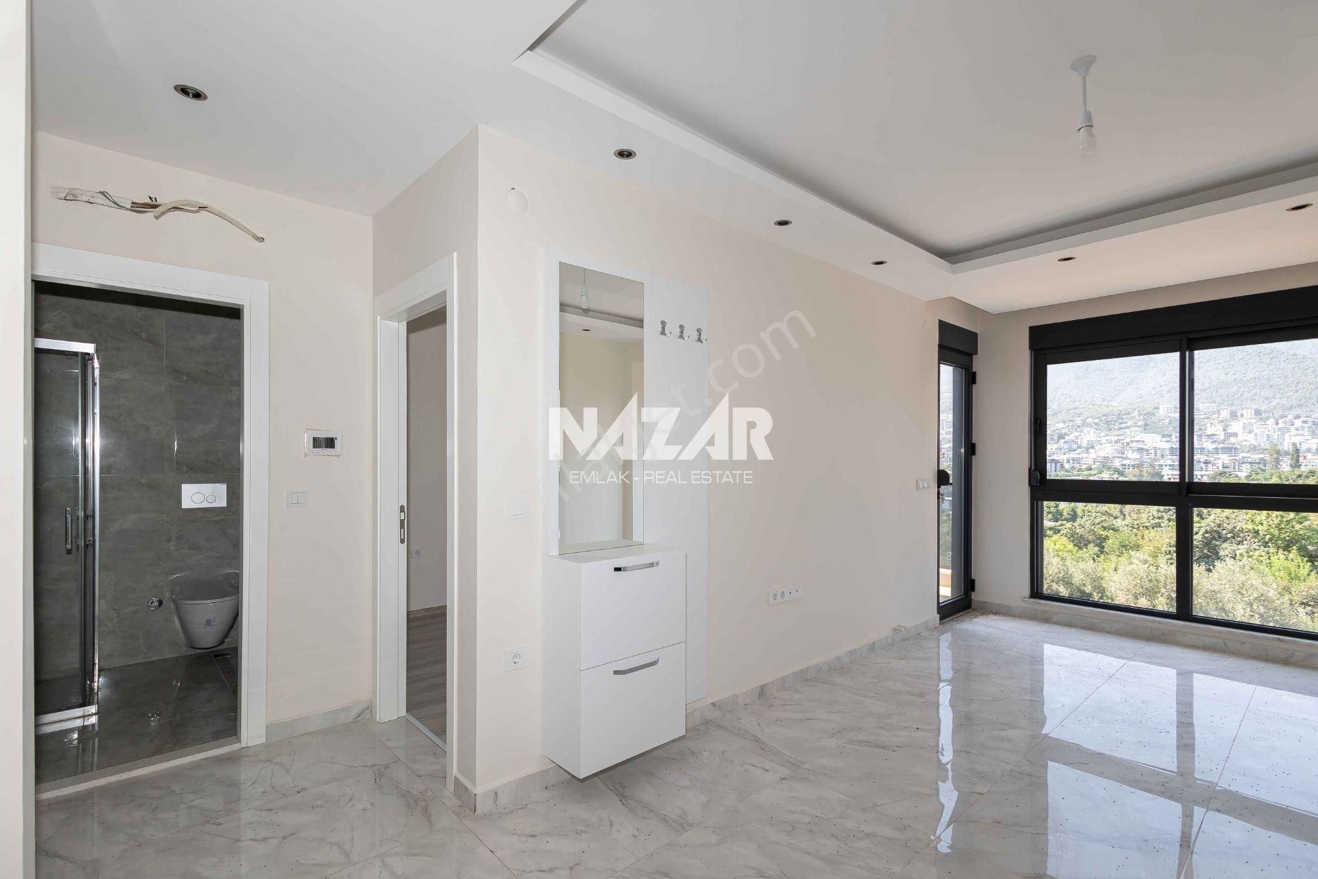Alanya Oba’da Kiralık 1+1 Yeni Daire - Görsel 18