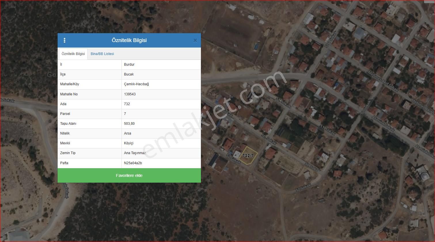 Asya Evim Emlaktan Bucak Çamlık Hacıbağ Köyünde Satılık Arsa - Görsel 20