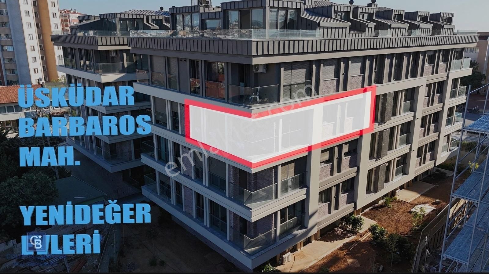 Üsküdar Barbaros Mah Yenideğer Evlerinde 2+1 Kiralık Daire