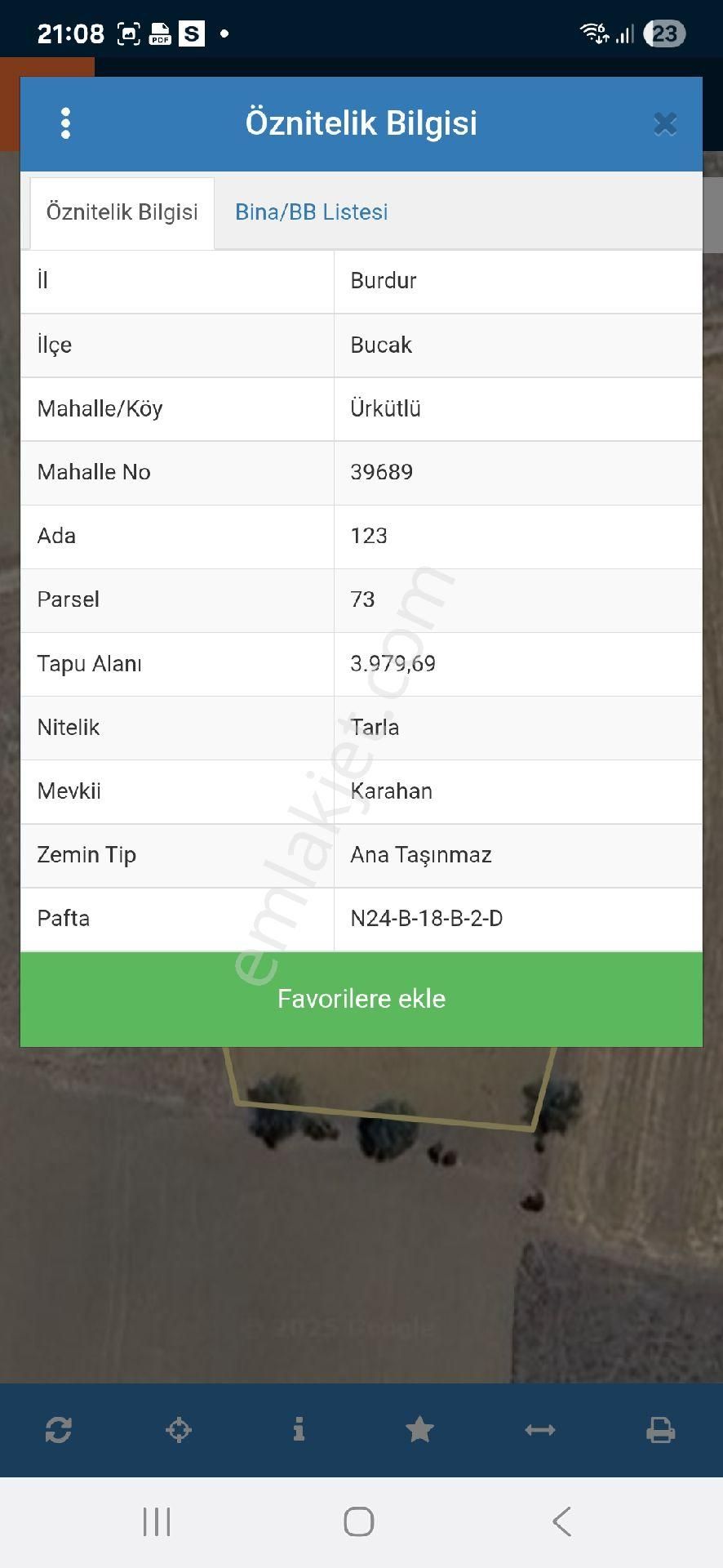 Bucak’ta Tek Tapu 3.979 M² Tarla –yatırımcıya Kaçırılmaz Fırsat! - Görsel 2