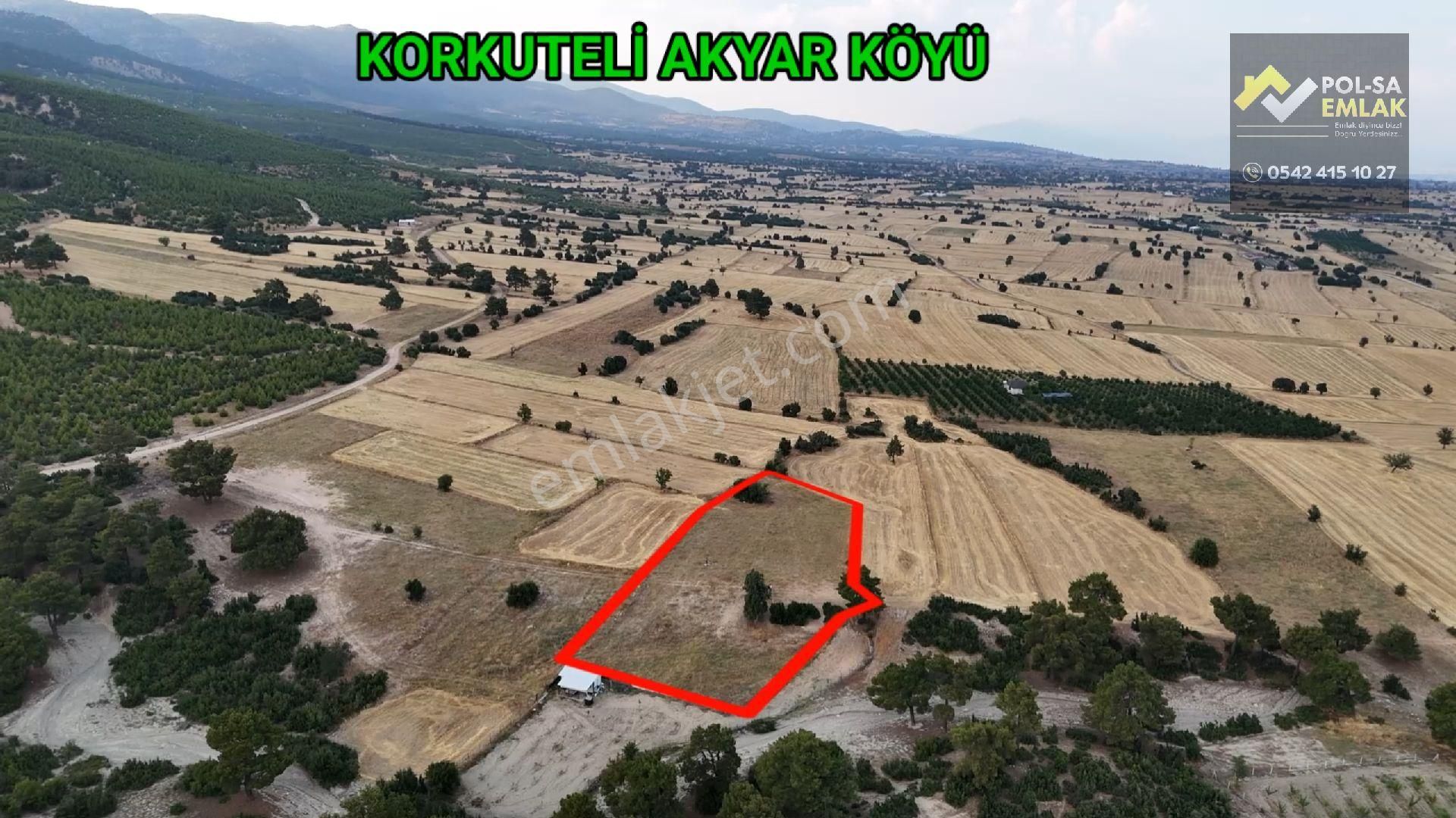✅korkuteli✅akyar Köyü✅satılık 4.042m2 Tarla - Görsel 4