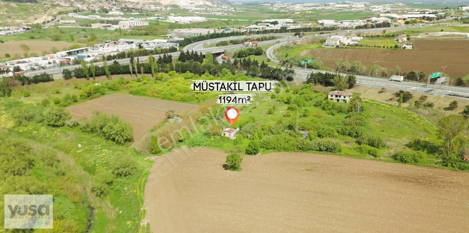 Yuşadan Çatalca Muratbeyde Ticari İmarlı 1.194 M² Arsa! - Görsel 3