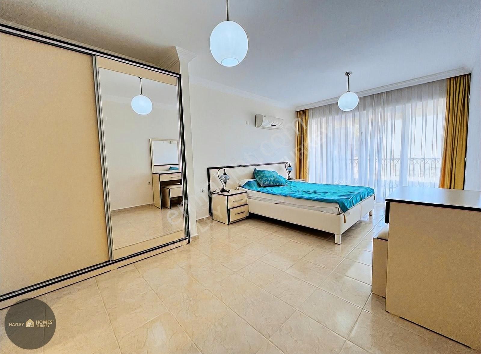 Muğla, Fethiye Panoramik Manzaralı Geniş 3 Yatak Odalı Daire - Görsel 19