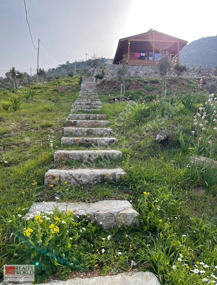 Marmaris Bozburun Adatepe Mevkisinde Satılık Kütük Ev Ve Arsa - Görsel 6