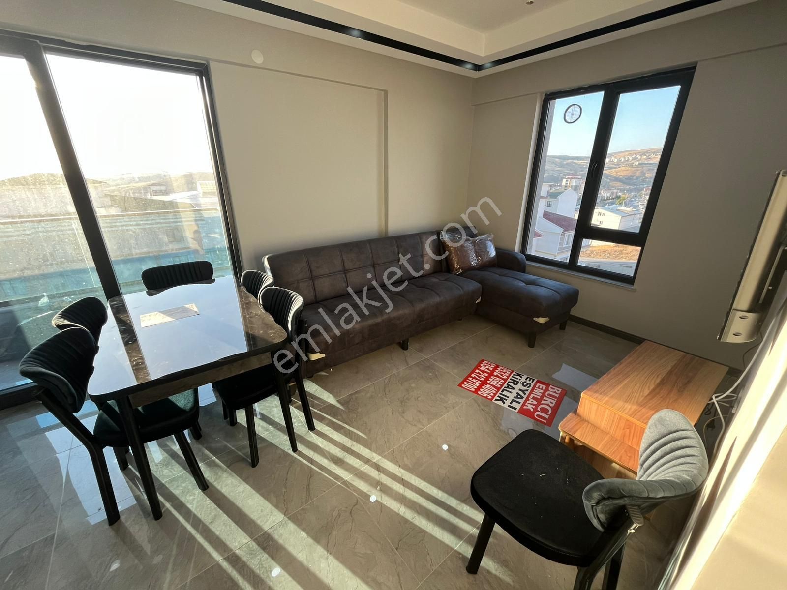 Üniversite Yolunda 2+1 Sıfır Eşyalı Daire *** Burcu Emlaktan