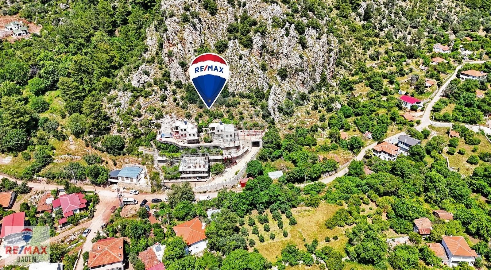 Marmaris Orhaniye Koyunda Deniz Manzaralı Satılık Tarla - Görsel 8