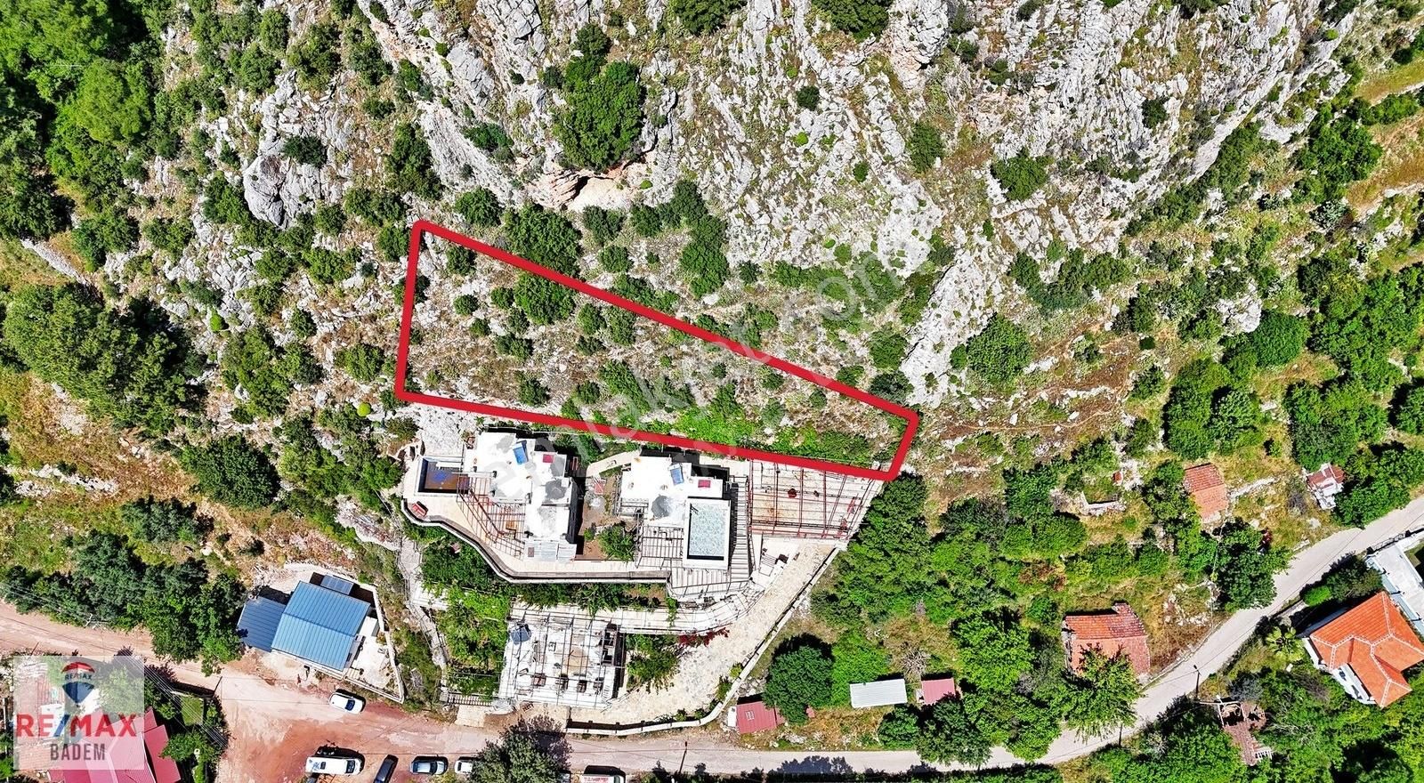 Marmaris Orhaniye Koyunda Deniz Manzaralı Satılık Tarla - Görsel 19