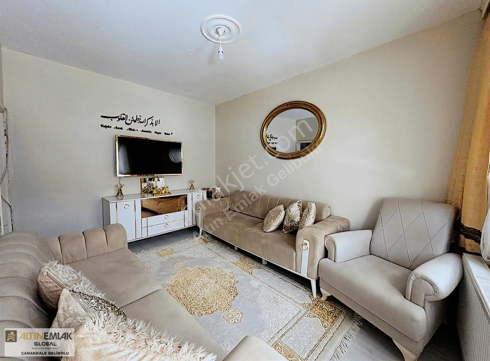 Altın Emlaktn Carsı Merkezde Masrafsız Ara Kat 2+1 Satılık Daire