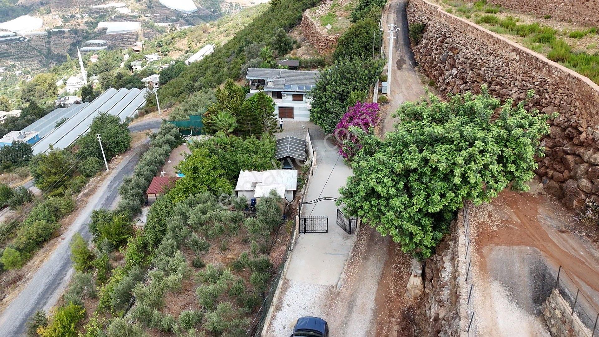 Alanya Soğukpınar’da Müstakil Lüks Villa Ve Bahçesi Full Deniz Manzaralı - Görsel 8