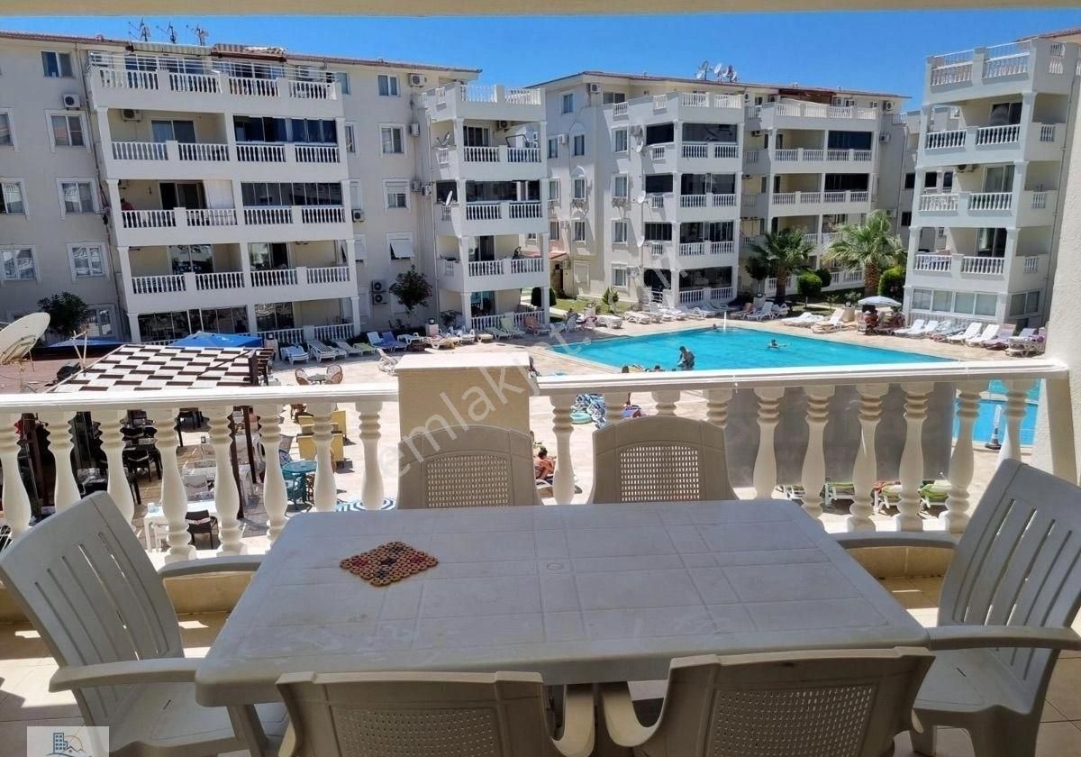 Didim Çamlık Mahallesinde Havuzlu Güvenlikli Asansörlü Site İçerisinde Eşyalı 2+1 Daire - Görsel 17