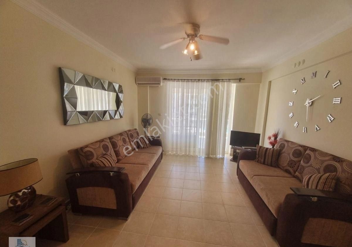 Didim Çamlık Mahallesinde Havuzlu Güvenlikli Asansörlü Site İçerisinde Eşyalı 2+1 Daire - Görsel 10