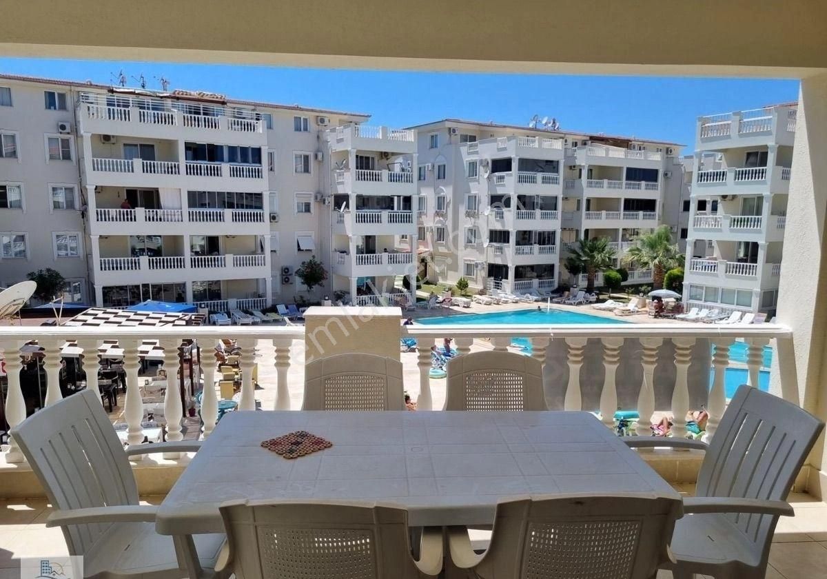 Didim Çamlık Mahallesinde Havuzlu Güvenlikli Asansörlü Site İçerisinde Eşyalı 2+1 Daire - Görsel 12