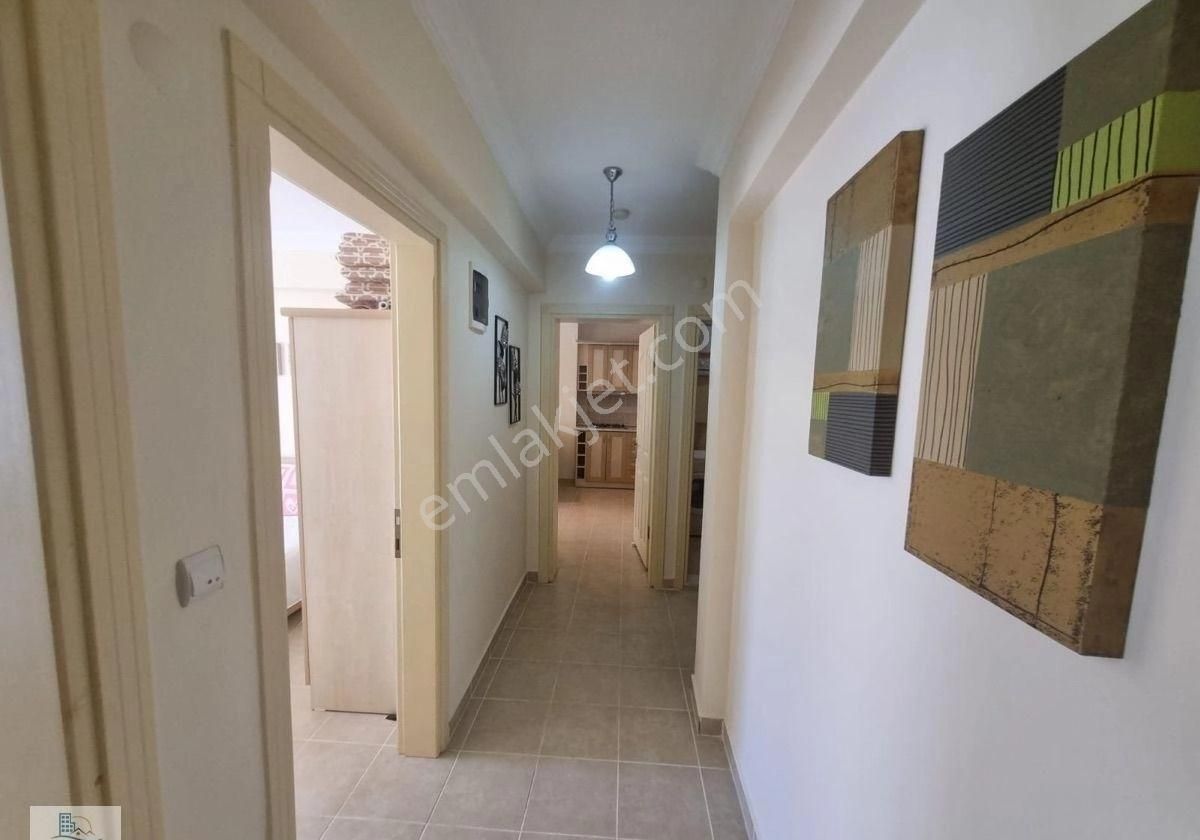 Didim Çamlık Mahallesinde Havuzlu Güvenlikli Asansörlü Site İçerisinde Eşyalı 2+1 Daire - Görsel 2