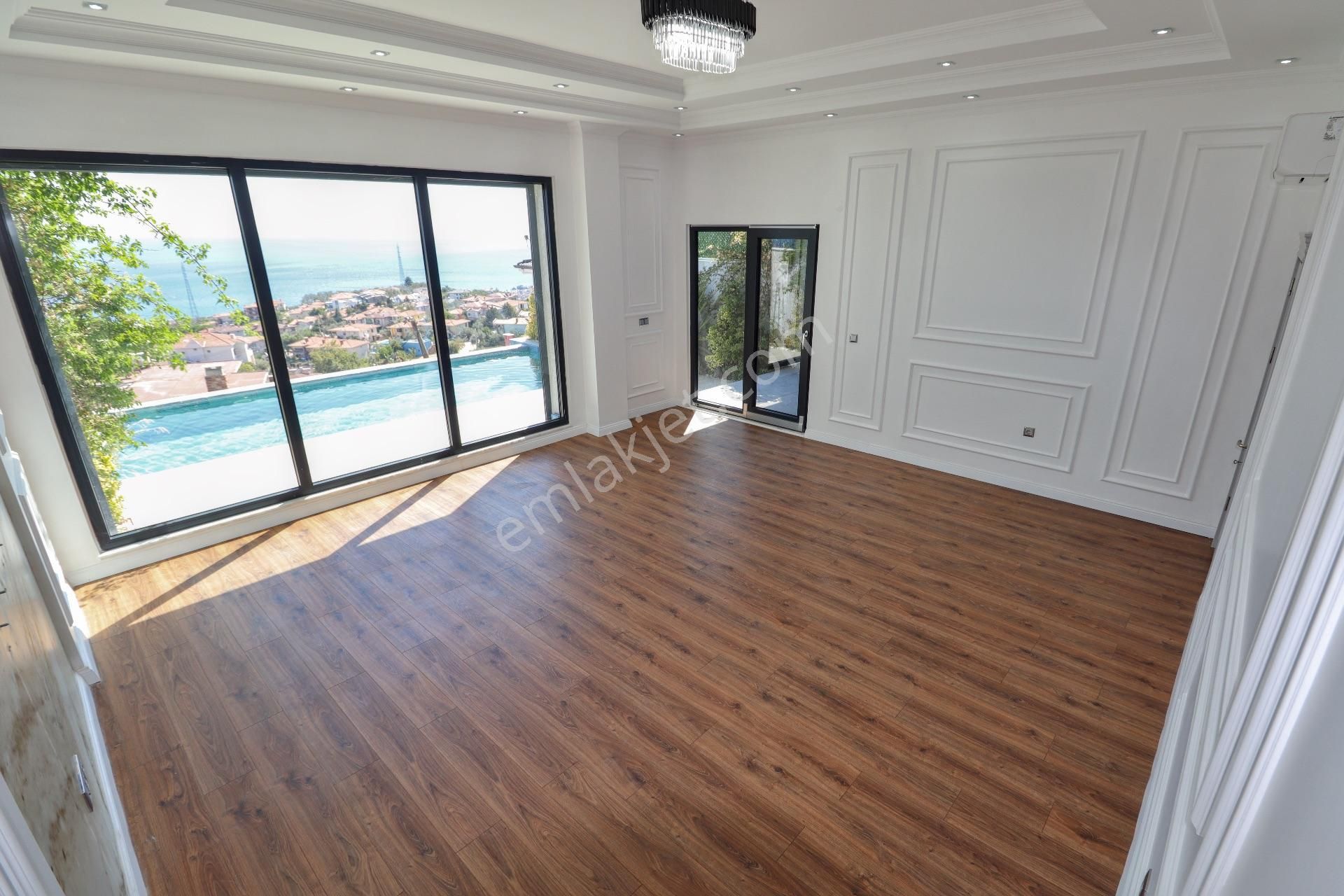 Altınoluk'ta Ful Deniz Manzaralı Özel Havuzlu Villa - Görsel 21