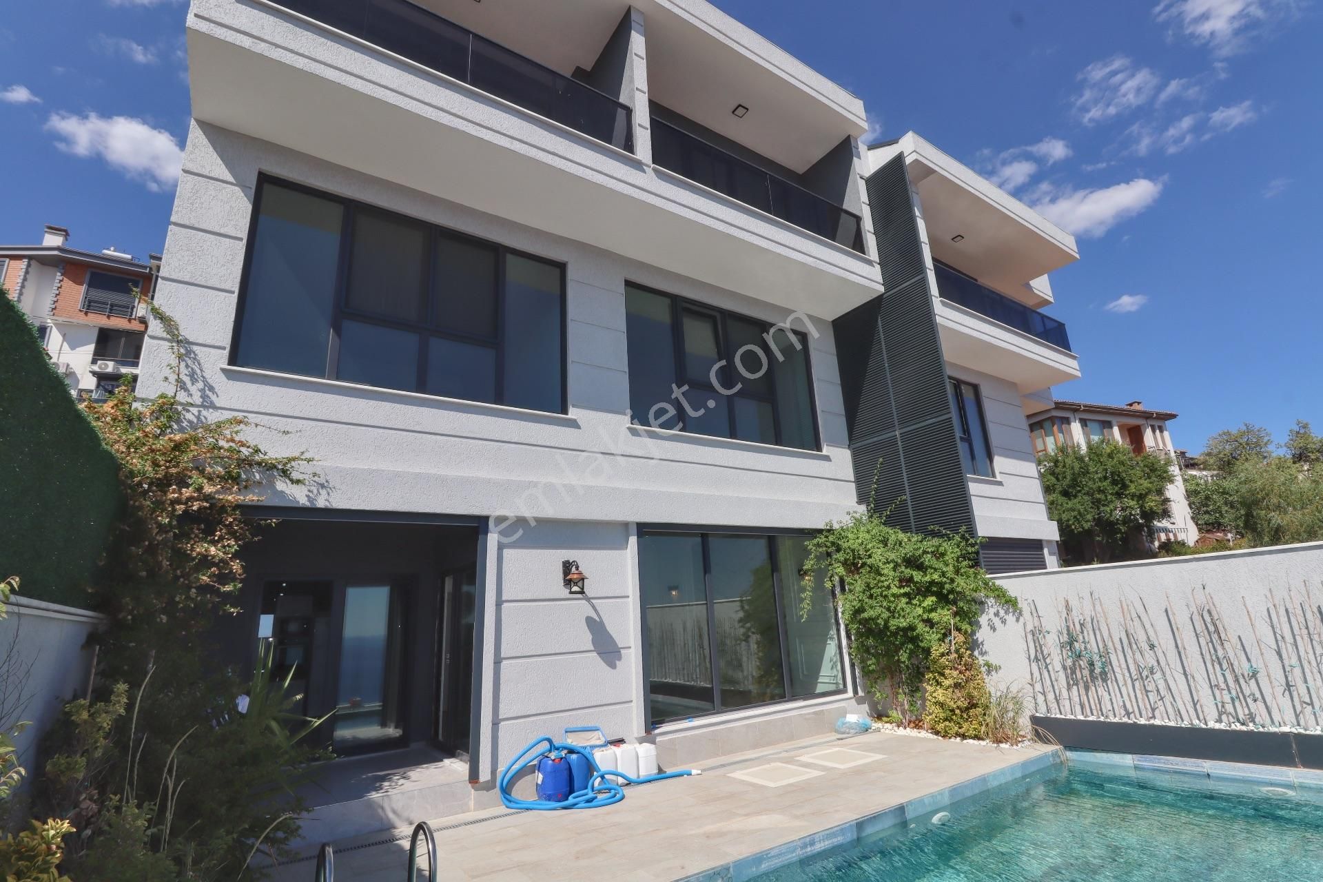 Altınoluk'ta Ful Deniz Manzaralı Özel Havuzlu Villa - Görsel 6