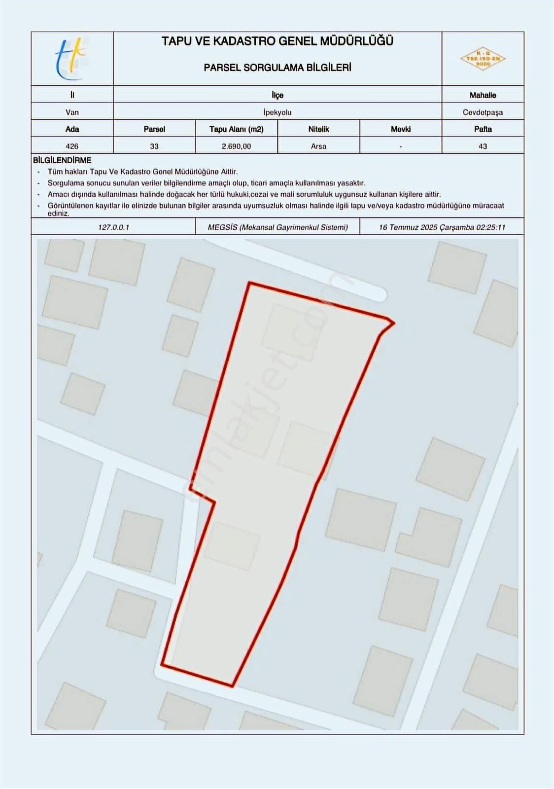 Bronze Gayrimenkul'den Cevdetpaşa'da Satılık Arsa - Görsel 6