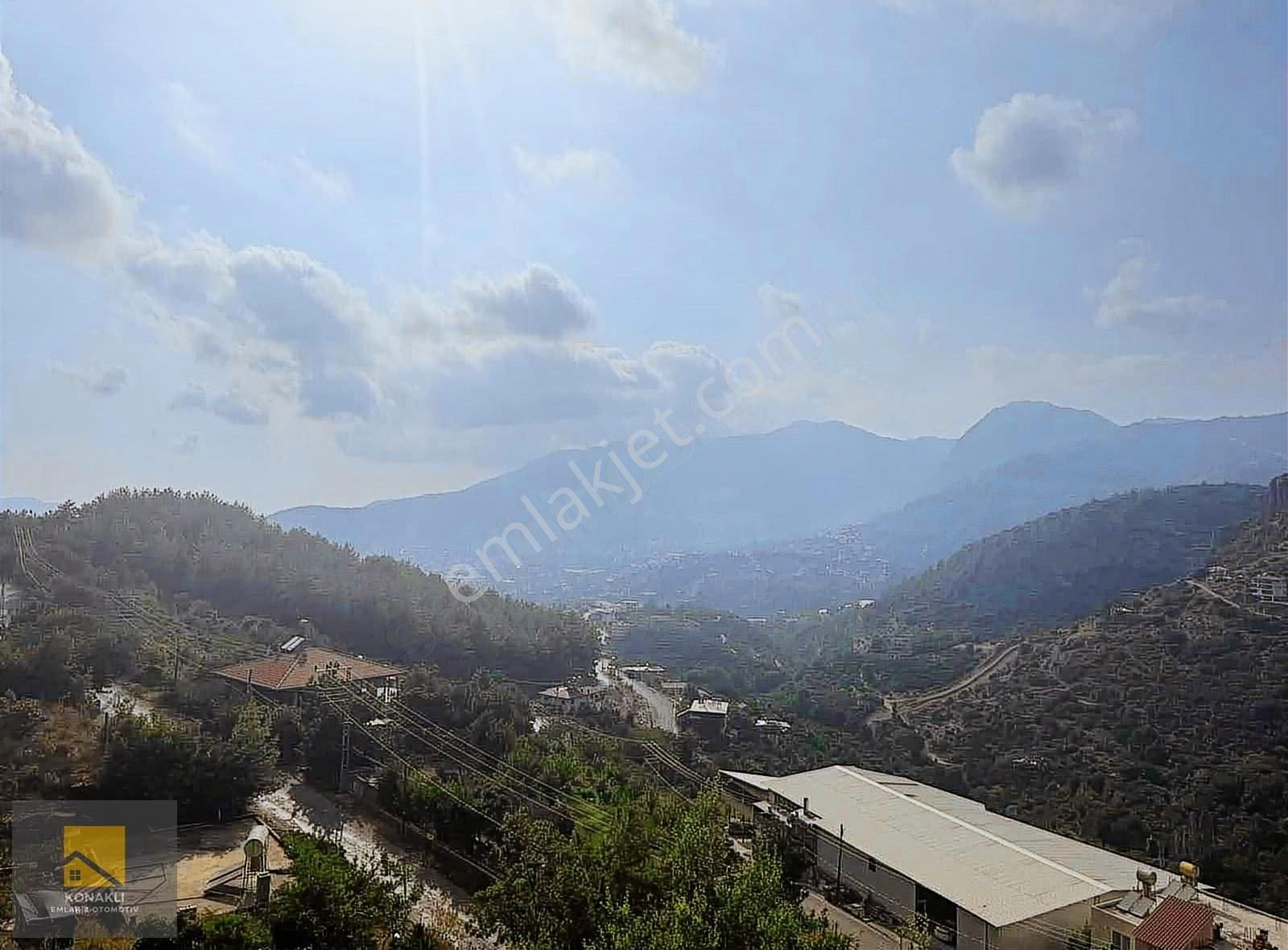 Alanya Kızılcaşehir'de Full Deniz Manzaralı 1.012m2 Satılık Arsa