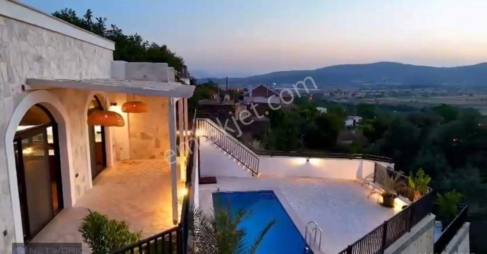 Kuzyaka Da Doğayla İç İçe, Modern Mimarili, Havuzlu Özel Villa!
