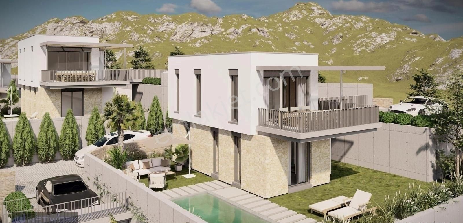 Bodrum Gümüşlük Satılık Müstakil Havuzlu Dubleks Villa - Görsel 31