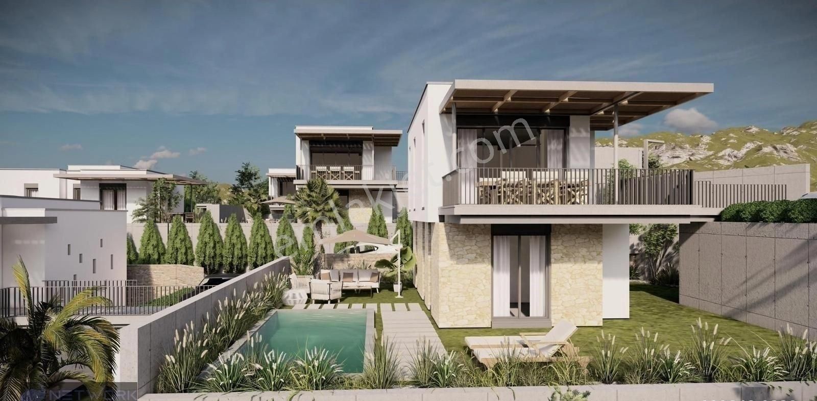 Bodrum Gümüşlük Satılık Müstakil Havuzlu Dubleks Villa - Görsel 23