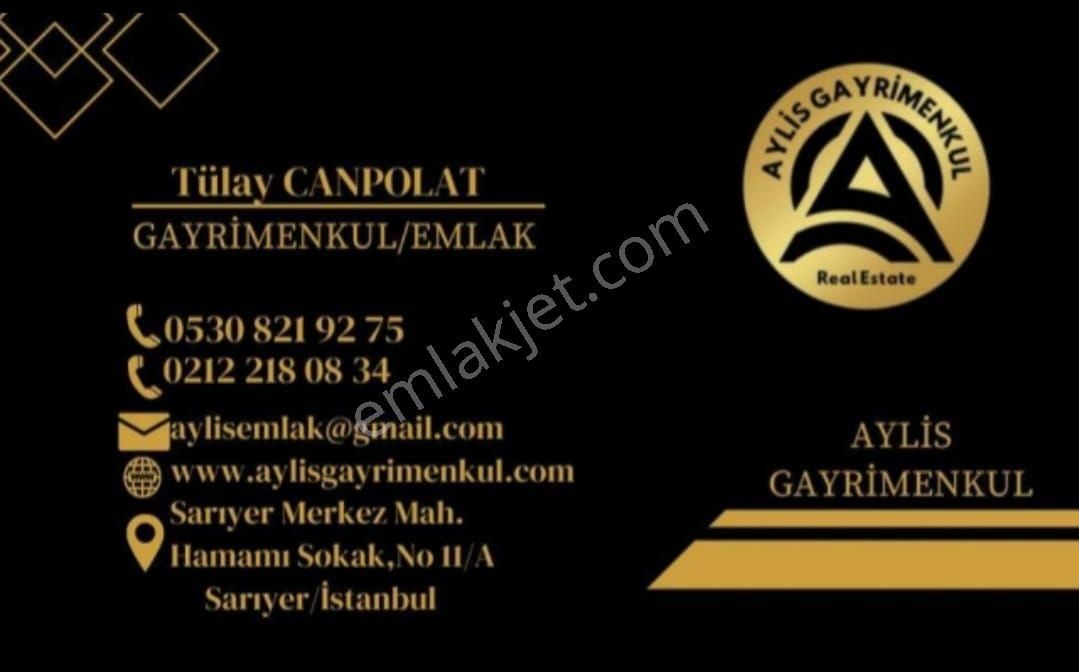Sarıyer Kazım Karabekir Paşa Mahallesinde 2+1