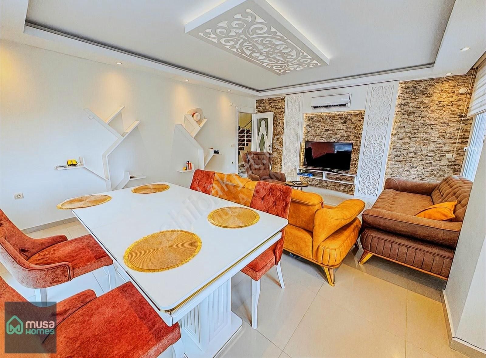 Alanya Kestel Mah. 3+1 Dim Çayı Kenarında Mükemmel Havada Daire - Görsel 24