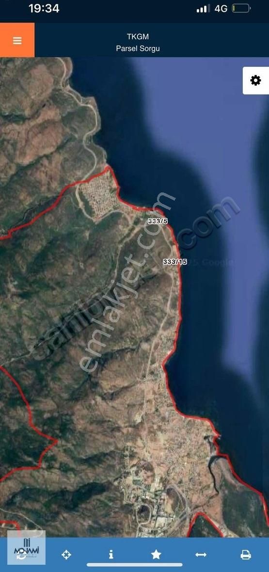 Monami'den Gülbahçe' De Mükemmel Konumda Yol Üzeri Tarla