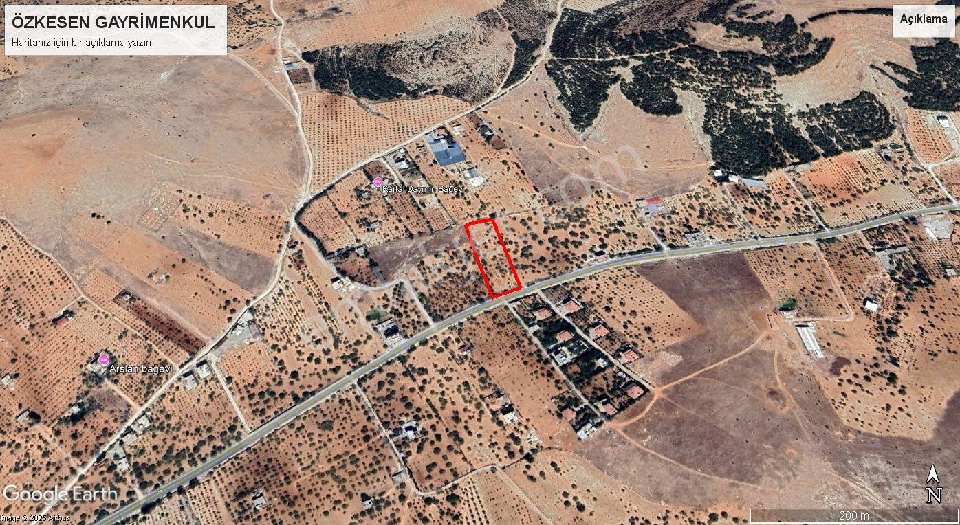 Özkesen Gayrimenkul'den Eski Nizip Yolu Üzeri Yatırımlık Arazi - Görsel 3