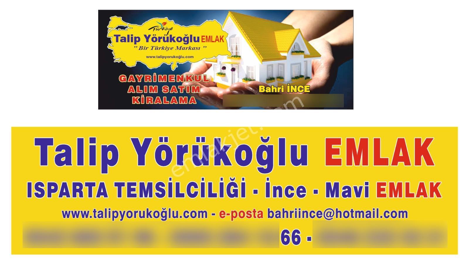 Satılık Daire Talipyörükoğlu Isparta Tem.ince - Mavi Emlak 'tan