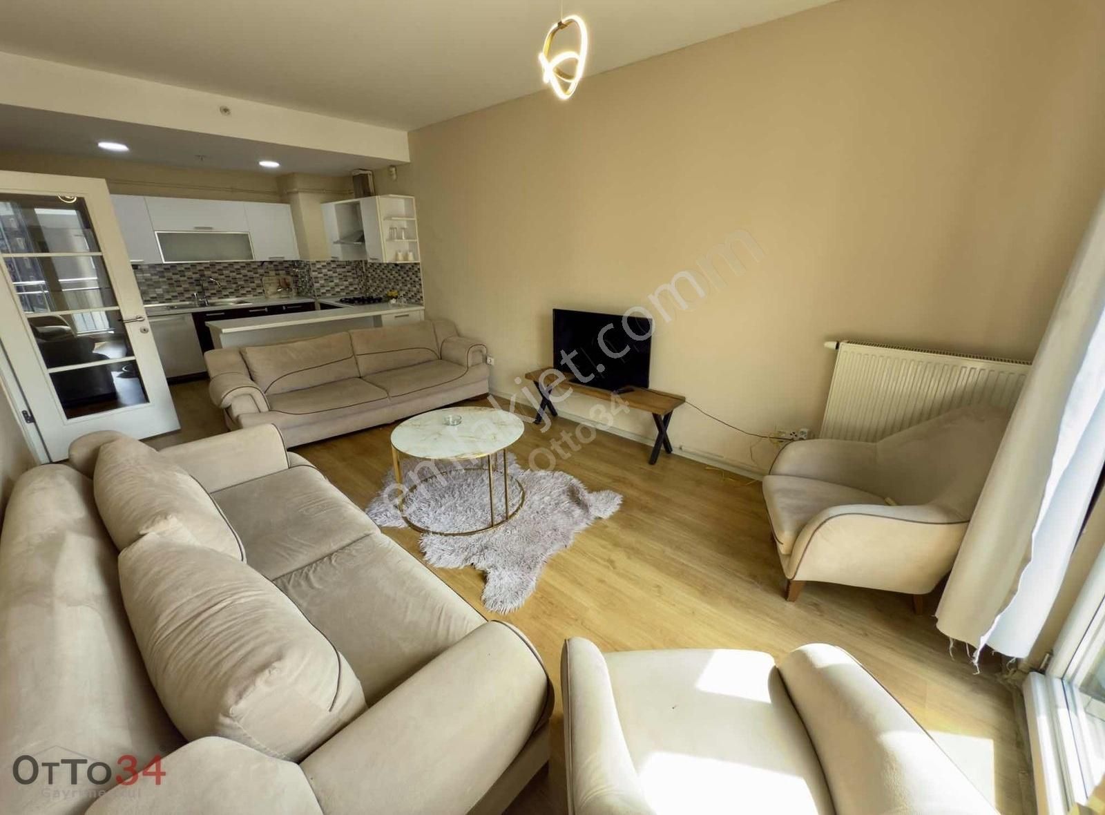 Otto34 'den İnnovia 2 Kiralık 1+1 Full Eşyalı 72m² Hvz Cephe