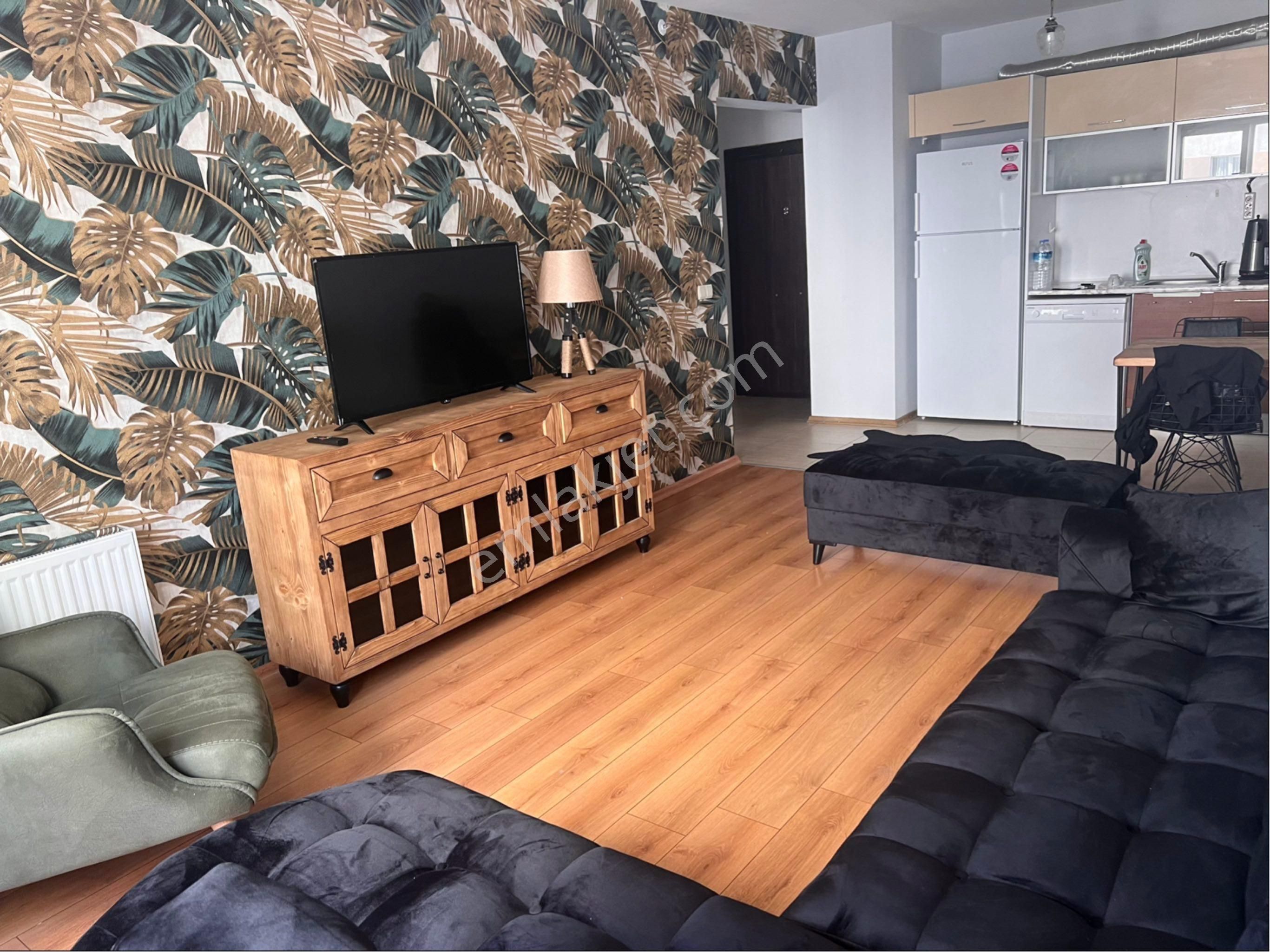 N Towers Sitesinde Kiralık Eşyalı 1+1 Daire