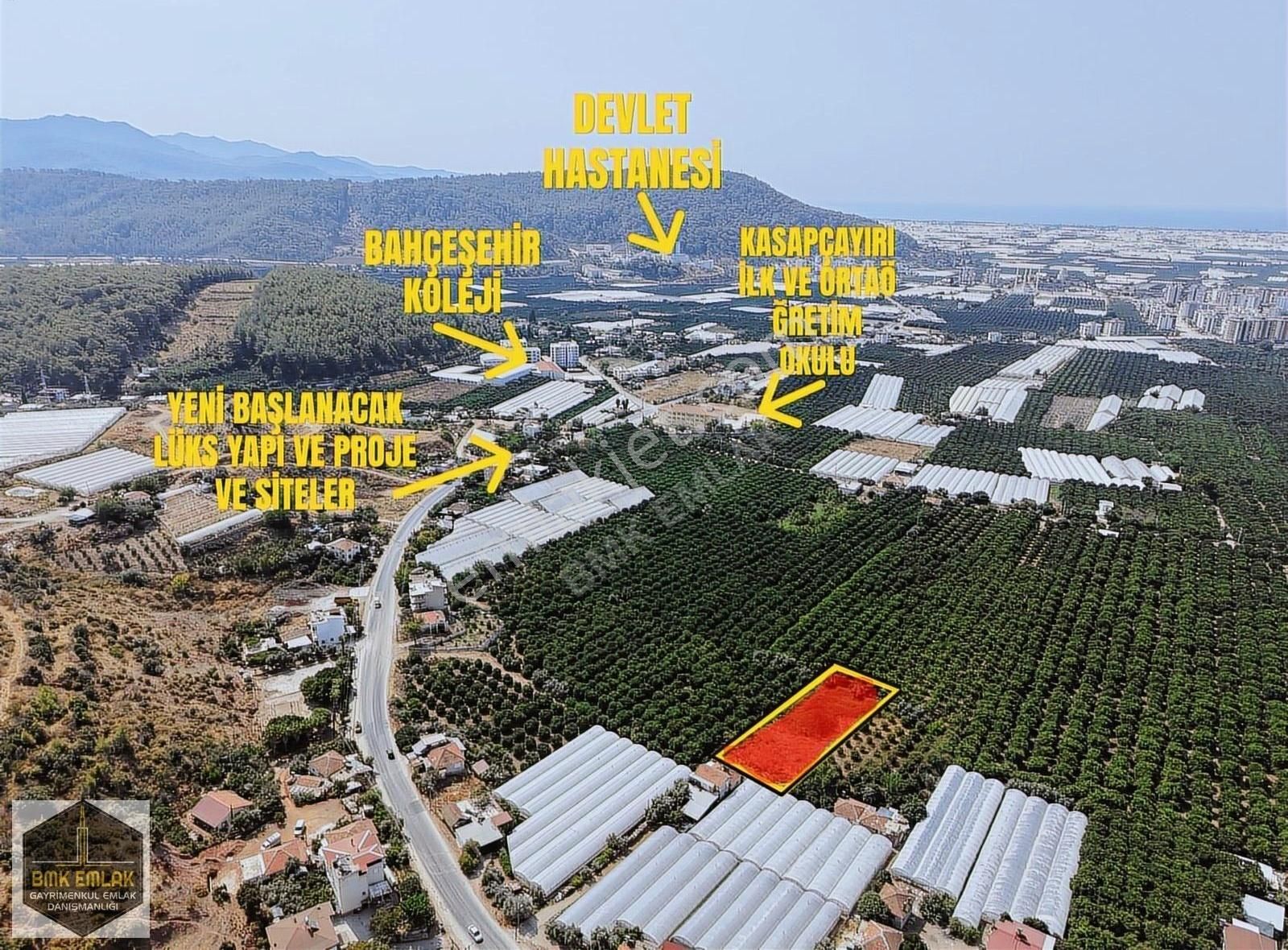 Bmk'dan Antalya Kumluca Kasapçayırında Harika Konumda Tarla - Görsel 20