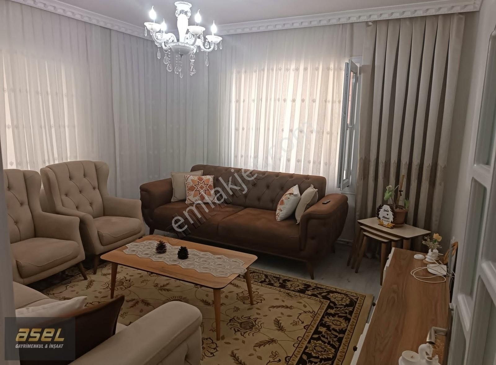 Asel Gayrimenkul'dan 75.yıl Mah. 2+1 Kattan Bölme Satılık Daire