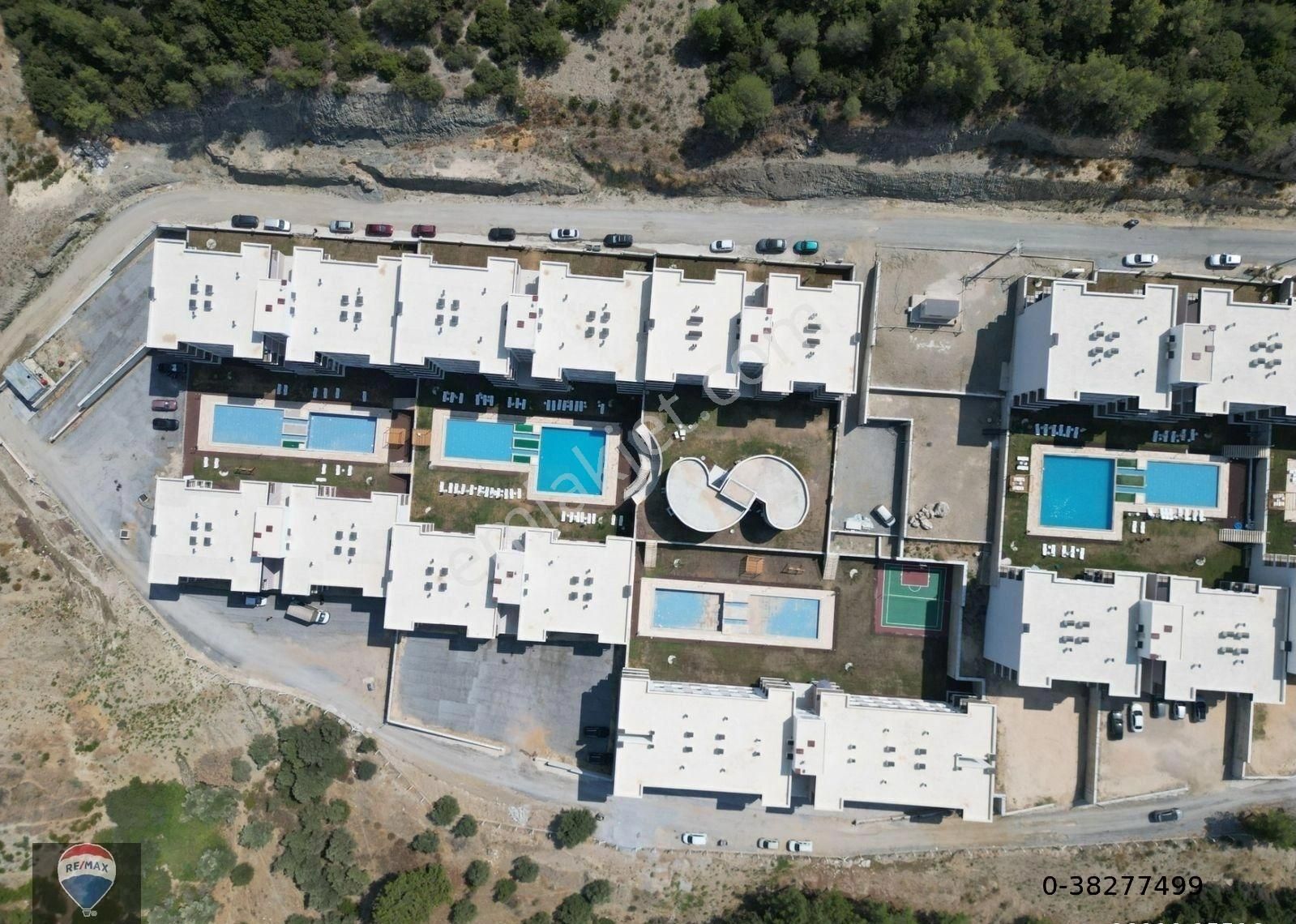 Satılık Kuşadası Eşin Vadi Sitesinde Ara Kat 1+1 Sıfır Daire... - Görsel 19