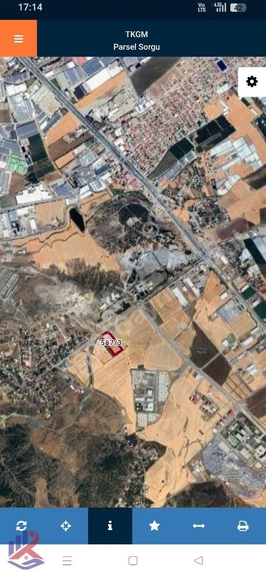 Reos Gayrimenkul`den Karacasu Kırım Mah. Satılık Sanayi Arsası