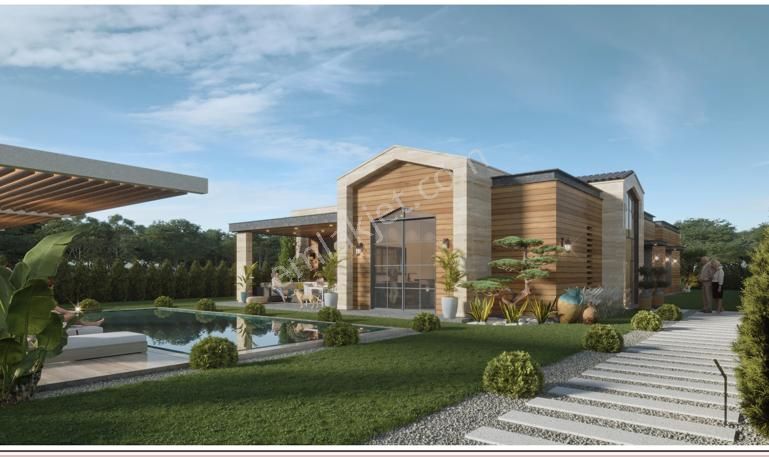 Harika Lokasyon 1558 M2 Bahçe Alanı Tek Katlı Müstakil Villa