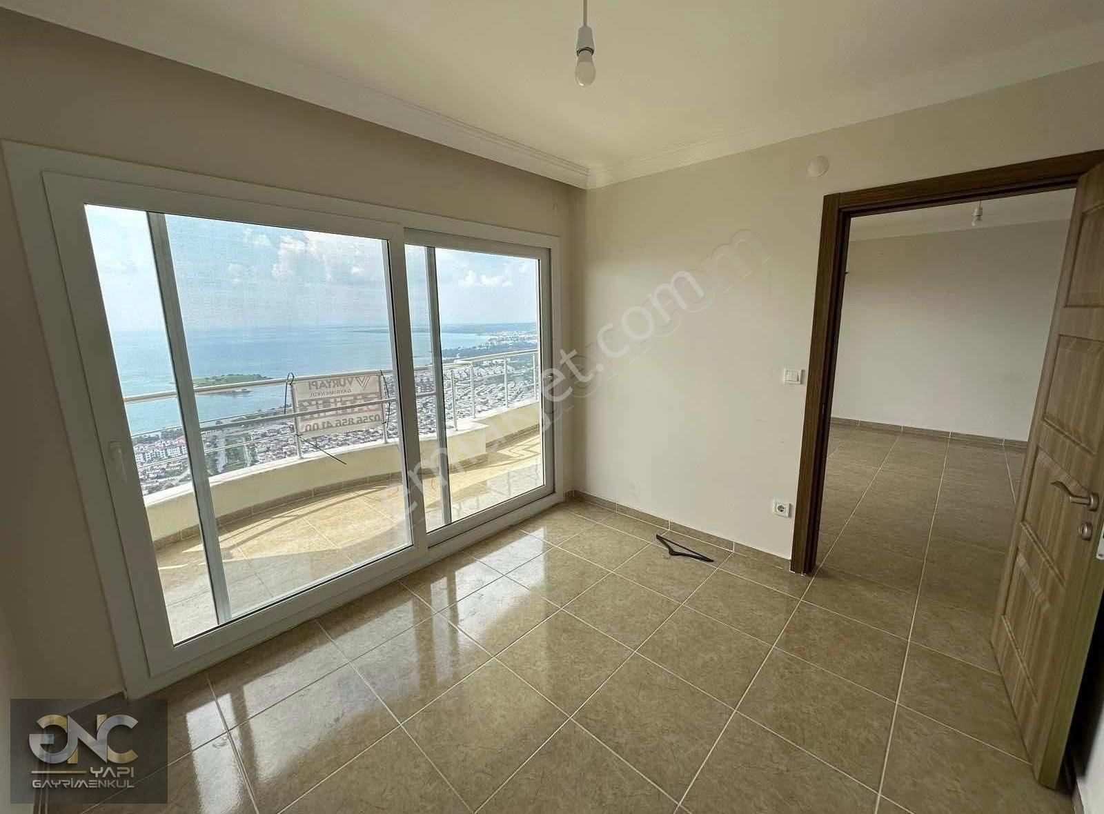 Havuzlu Güvenlikli Sitede Deniz Manzaralı 1+1 Daire - Görsel 17