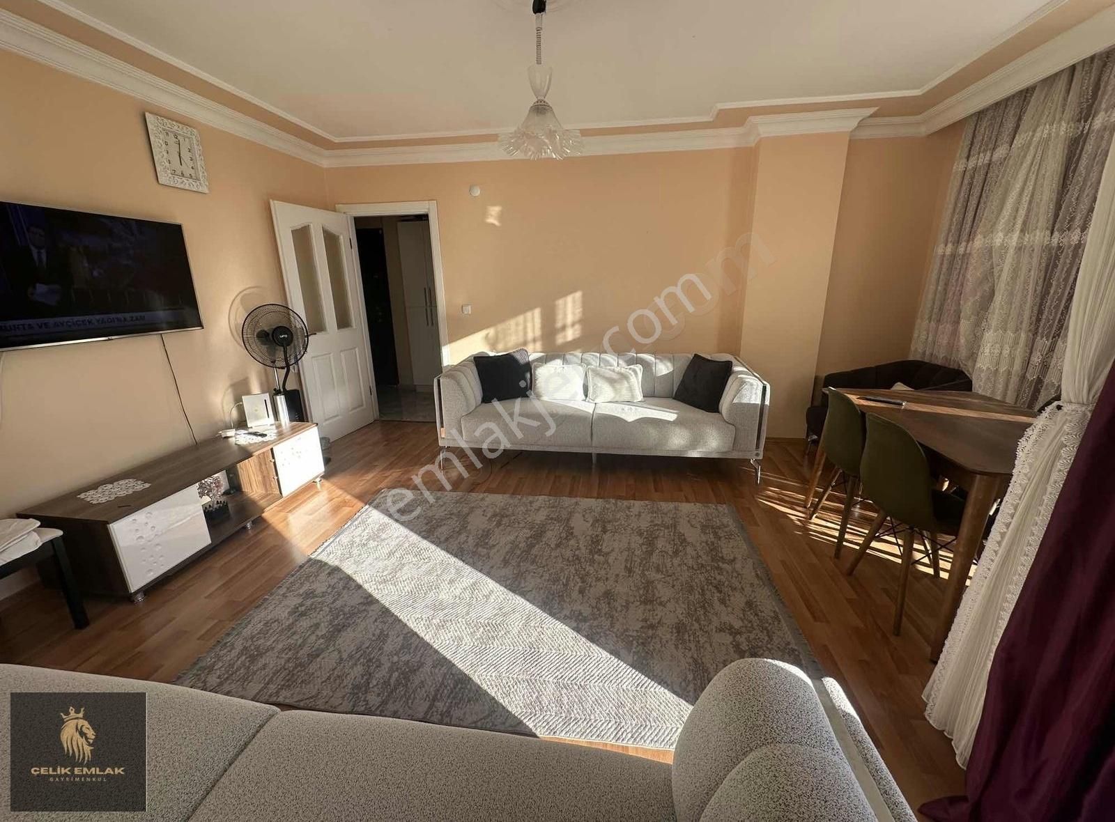 Site Mh.de Asansörlü Binada Çift Balkonlu 90m2 Satılık 2+1 - Görsel 13